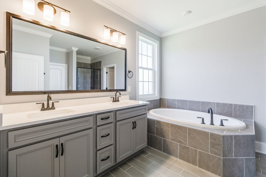 Representative furnished interior of a home built from the Campbell - Elite Collection by Mungo Homes in Walnut Grove, Easley (Image 7).