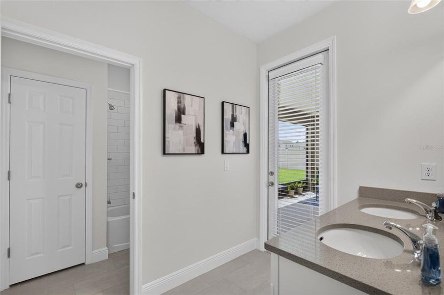 Furnished interior view inside a new home in , Mount Dora (Image 45). Furnished interior view inside a new home in , Mount Dora (Image 45).