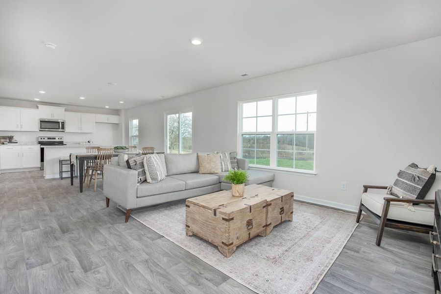 Representative furnished interior of a home built from the PENWELL by D.R. Horton in Raven Ridge, Lexington (Image 14). Representative furnished interior of a home built from the PENWELL by D.R. Horton in Raven Ridge, Lexington (Image 14).