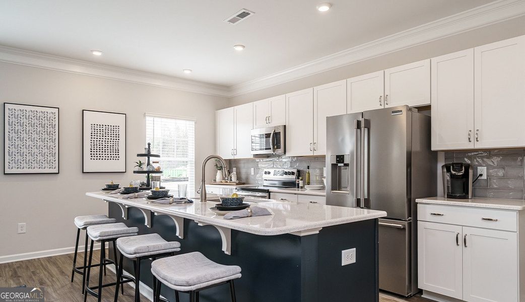 Furnished interior view inside a new home in Cobblestone Crossing, Warner Robins (Image 8).