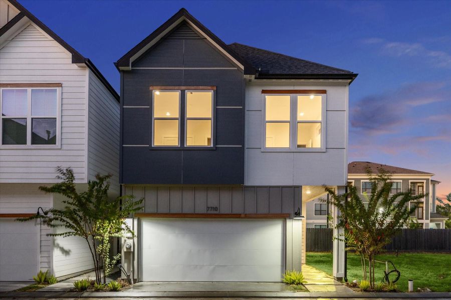 Front exterior of a new home in , Houston, TX, highlighting curb appeal (Image 30).