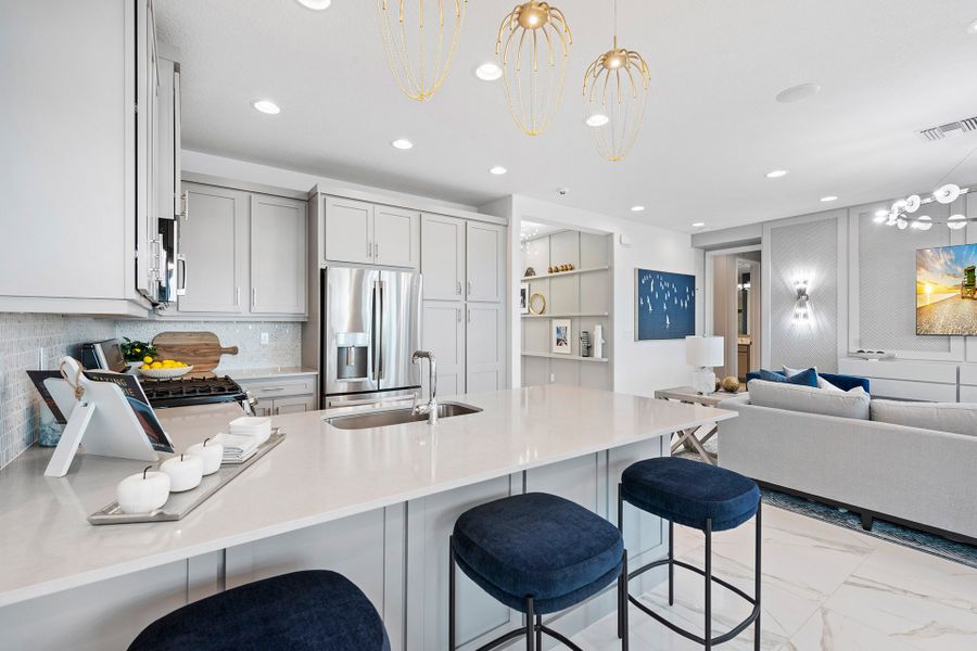 Representative furnished interior of a home built from the Abaco by GL Homes in Valencia Parc at Riverland, Port St. Lucie (Image 9).