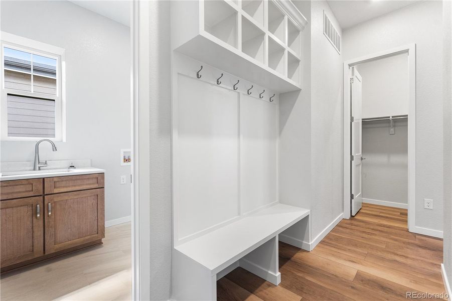 Furnished interior view inside a new home in Horizon at Solstice, Littleton (Image 15).