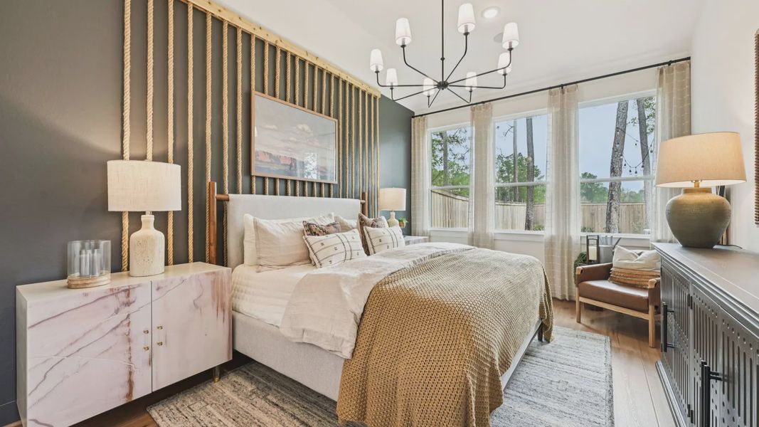 Representative furnished interior of a home built from the Tanlay by Chesmar Homes in Kresston Chateau, Montgomery (Image 16). Representative furnished interior of a home built from the Tanlay by Chesmar Homes in Kresston Chateau, Montgomery (Image 16).