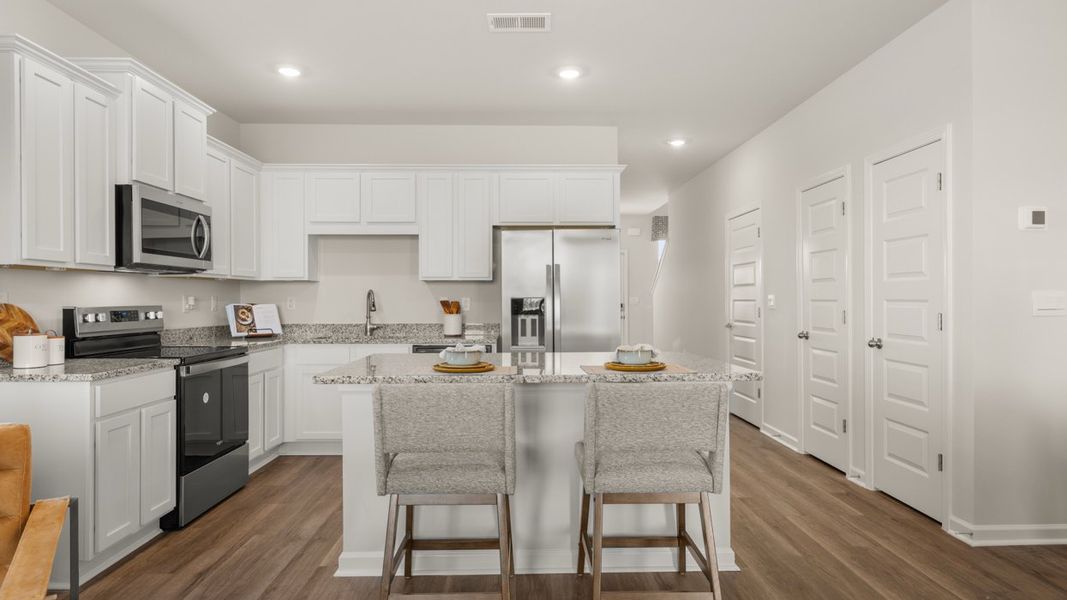 Representative furnished interior of a home built from the Pearson by D.R. Horton in Weatherstone, Grovetown (Image 4).