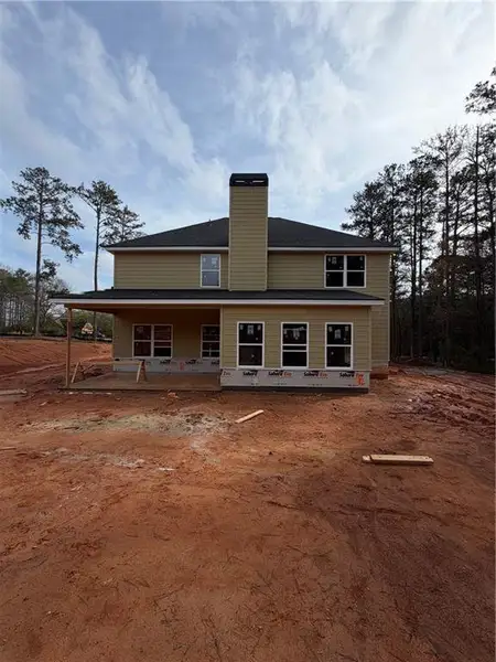 In-progress construction of a new home in , Stockbridge, GA (Image 3).