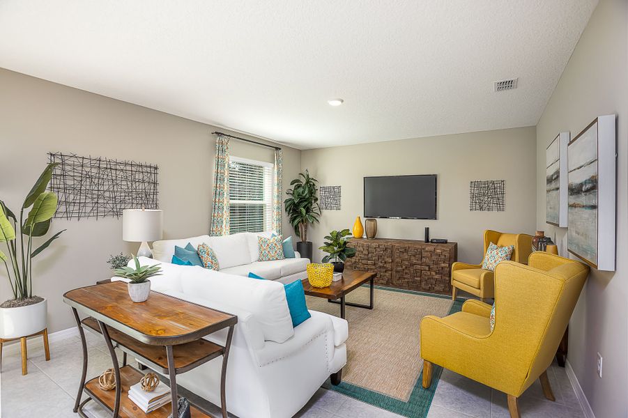 Representative furnished interior of a home built from the Sycamore by Maronda Homes in Woodland Ranch, Lake Wales (Image 14).
