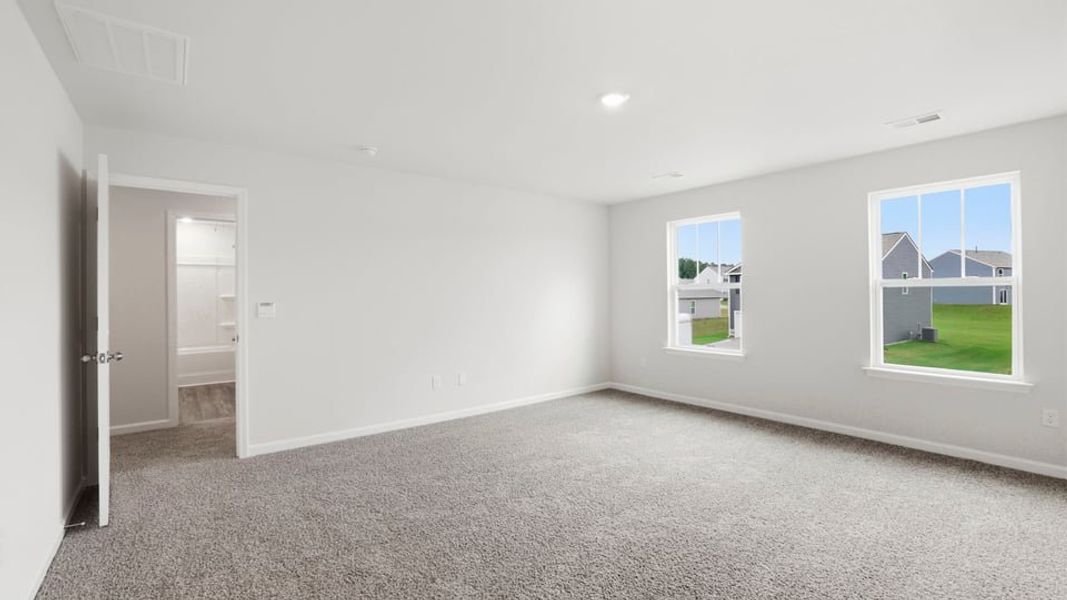Spacious, unfurnished interior of a new home in Bentley Park, Greenwood (Image 32). Spacious, unfurnished interior of a new home in Bentley Park, Greenwood (Image 32).