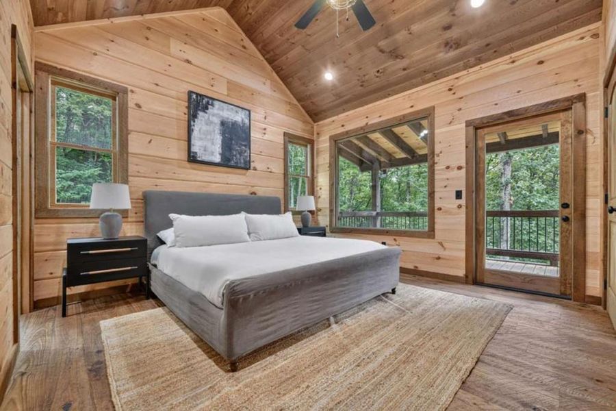 Furnished interior view inside a new home in , Blue Ridge (Image 8).