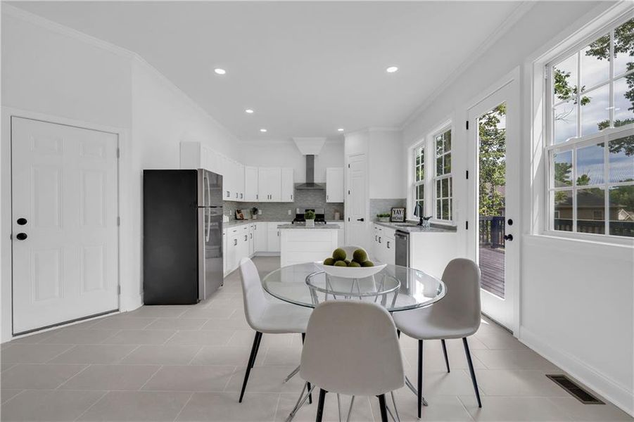 Furnished interior view inside a new home in , Douglasville (Image 5).