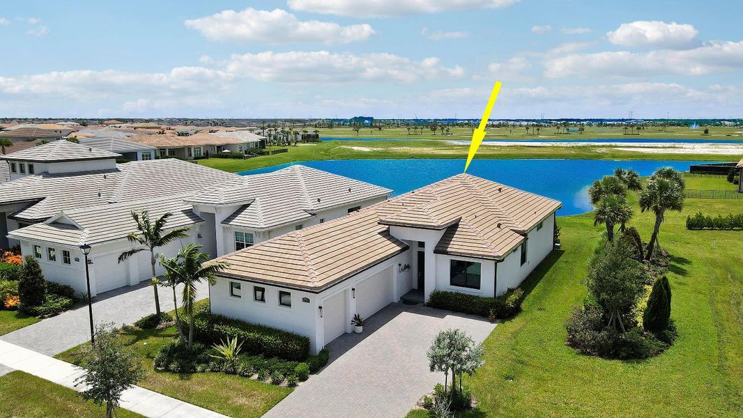 Aerial Front of House