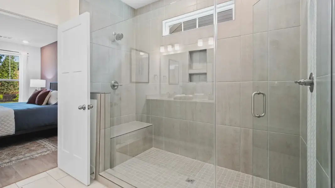 Furnished interior view inside a new home in Iris Meadows, Moore (Image 27).