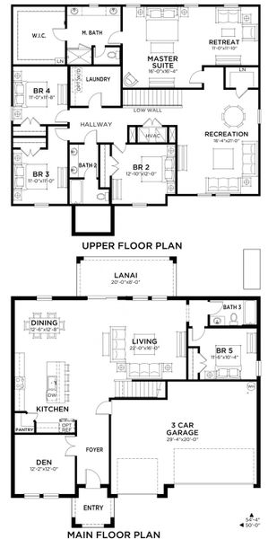 2D floor plan layout for the Violeta by Casa Fresca Homes in Harmony at Lake Eloise, Winter Haven, FL (Image 3). 2D floor plan layout for the Violeta by Casa Fresca Homes in Harmony at Lake Eloise, Winter Haven, FL (Image 3).