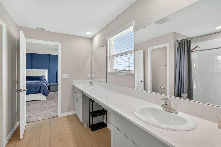 Furnished interior view inside a new home in Scenic Terrace, Haines City (Image 18).