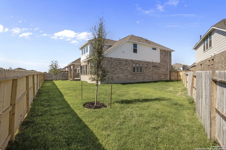 Exterior details and patio area of a home in Stillwater Ranch, San Antonio (Image 3). Exterior details and patio area of a home in Stillwater Ranch, San Antonio (Image 3).
