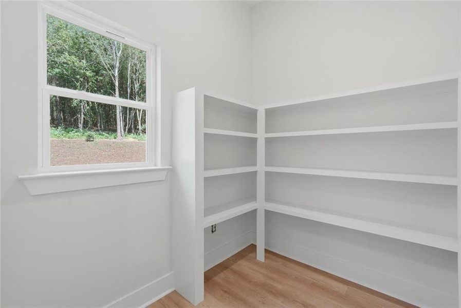 Spacious, unfurnished interior of a new home in , White (Image 41).