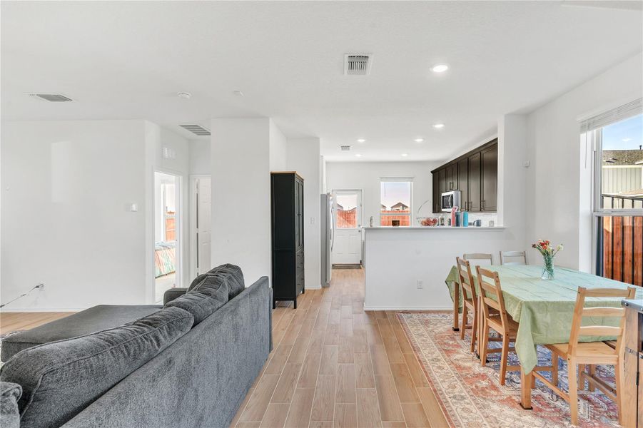 Furnished interior view inside a new home in , Liberty Hill (Image 5).