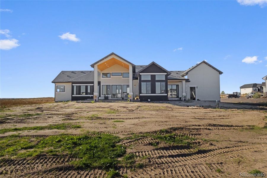 Exterior details and patio area of a home in , Brighton (Image 2). Exterior details and patio area of a home in , Brighton (Image 2).