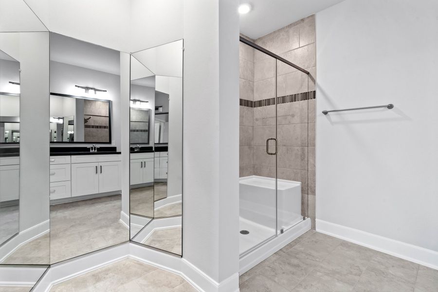 Furnished interior view inside a new home in Gatherings® at Westview, Houston (Image 8).