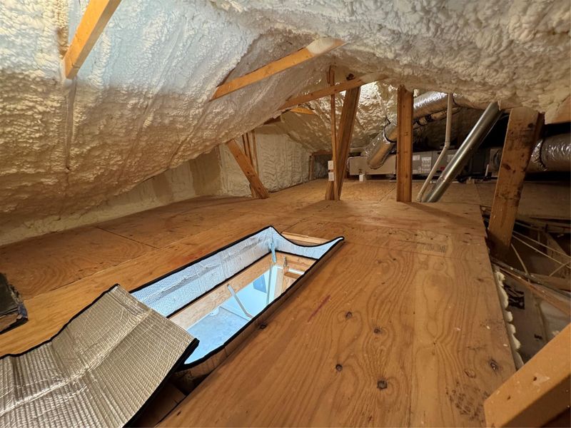 View of attic