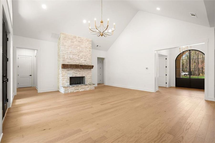 Spacious, unfurnished interior of a new home in , Ball Ground (Image 52).