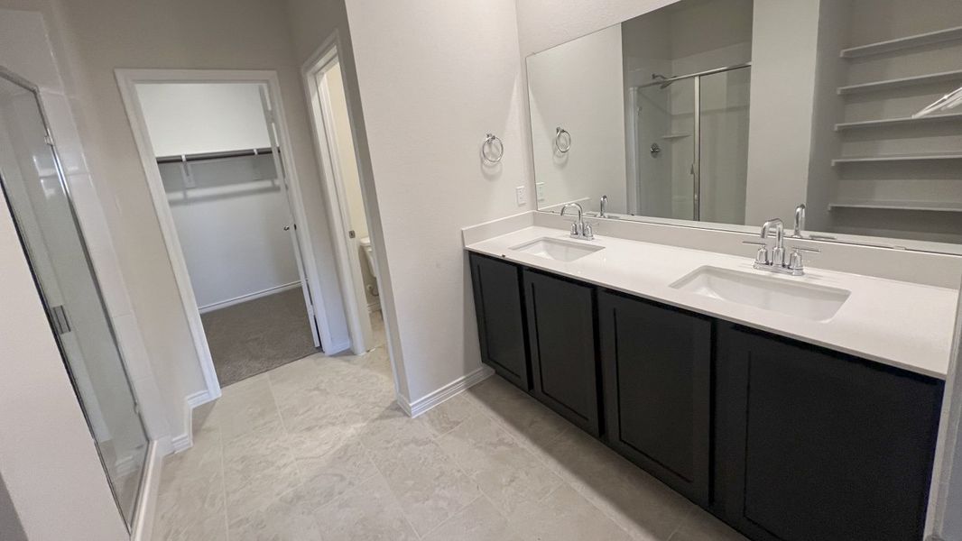 Furnished interior view inside a new home in Silverado, Aubrey (Image 4).