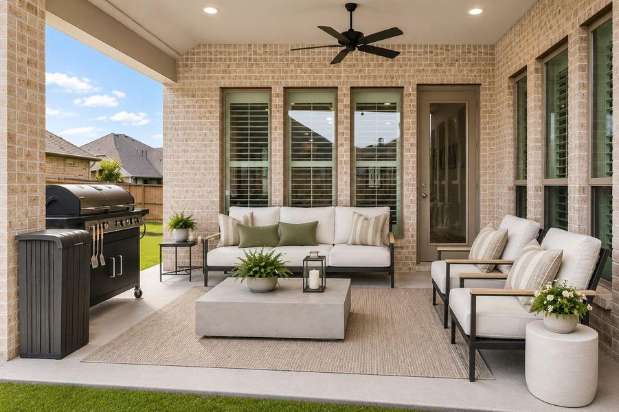 Virtual Staging- Patio