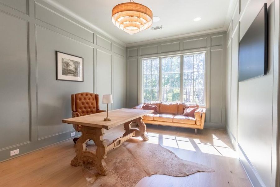 Furnished interior view inside a new home in , Canton (Image 36).