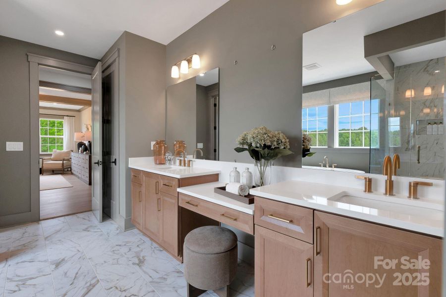 Furnished interior view inside a new home in Coventry Glen, Huntersville (Image 7).