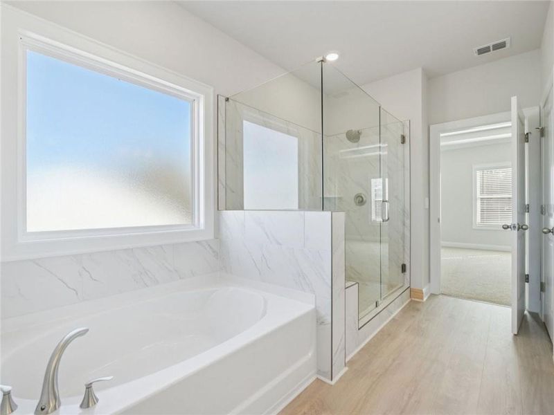 Furnished interior view inside a new home in River Pointe, Monroe (Image 3).