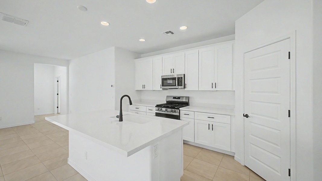 Furnished interior view inside a new home in The Lakes at Rancho El Dorado, Maricopa (Image 13).