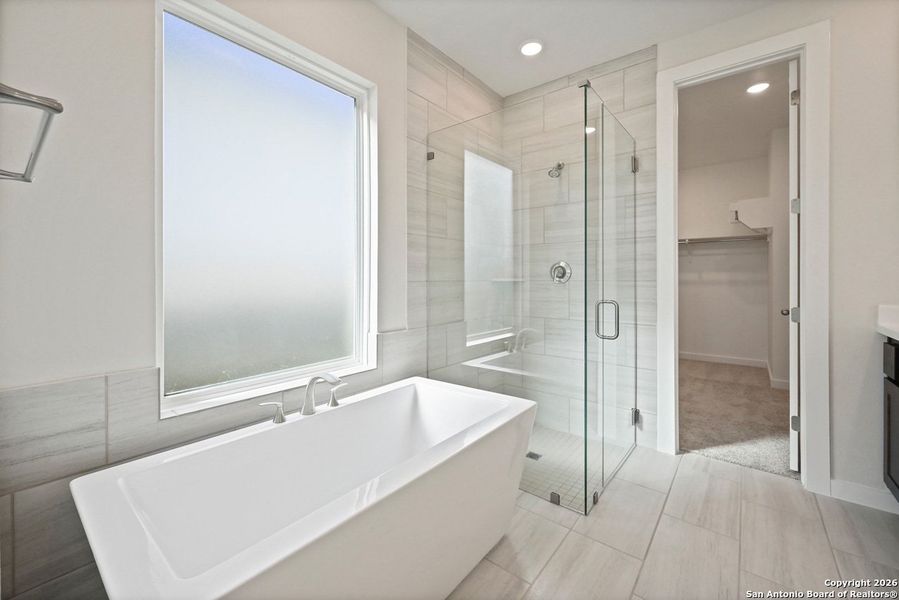 Furnished interior view inside a new home in The Crossvine, Schertz (Image 10).