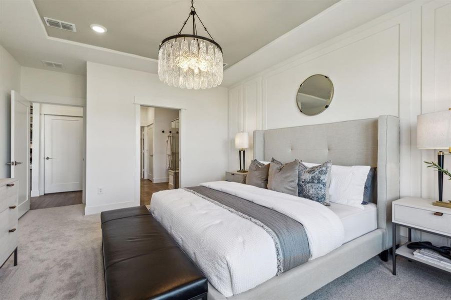 *Model Representation - Spacious owner's suite