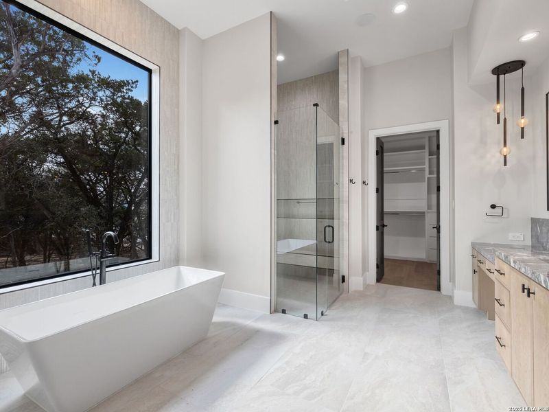 Furnished interior view inside a new home in , San Antonio (Image 9).