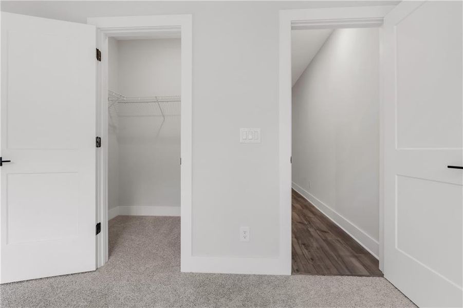 Spacious, unfurnished interior of a new home in Echo Park, Suwanee (Image 25). Spacious, unfurnished interior of a new home in Echo Park, Suwanee (Image 25).