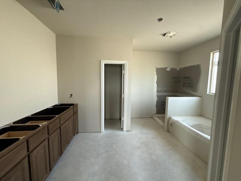 In-progress construction of a new home in Covenant Park, Springtown, TX (Image 6).