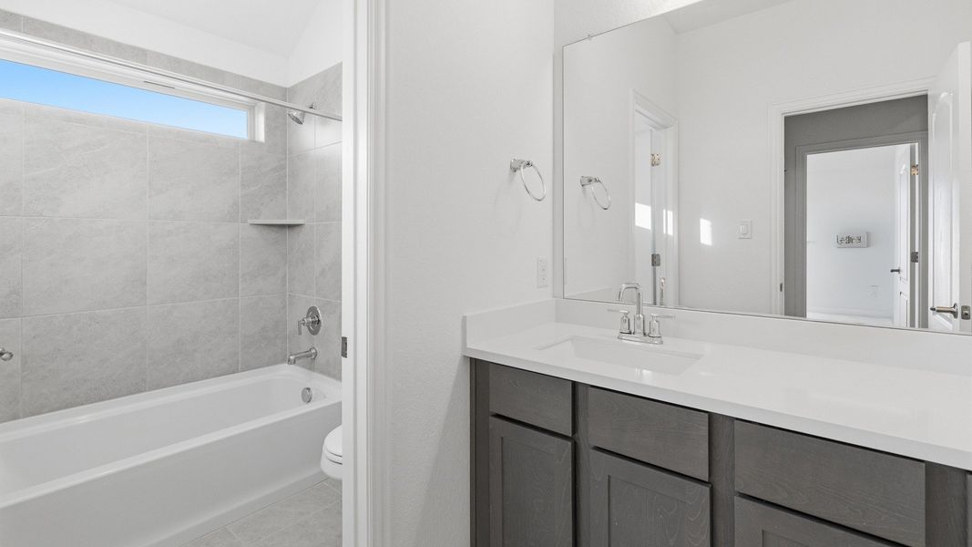 Furnished interior view inside a new home in Briarwood, Elgin (Image 16).