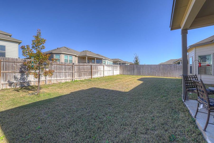 Exterior details and patio area of a home in Greenspoint Heights, Seguin (Image 2). Exterior details and patio area of a home in Greenspoint Heights, Seguin (Image 2).