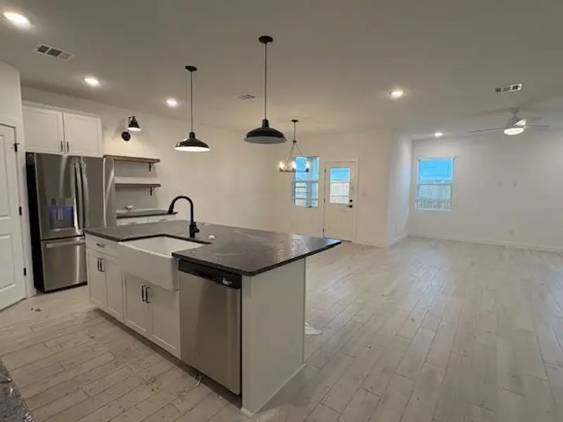 Furnished interior view inside a new home in Aspire at The Hills of Town Creek, Montgomery (Image 5). Furnished interior view inside a new home in Aspire at The Hills of Town Creek, Montgomery (Image 5).