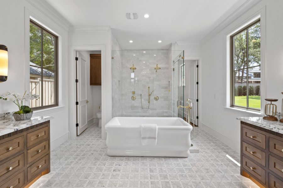 Furnished interior view inside a new home in , Austin (Image 18).