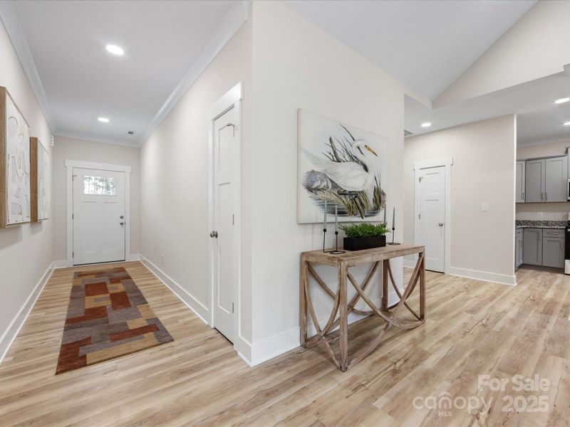 Furnished interior view inside a new home in , York (Image 11). Furnished interior view inside a new home in , York (Image 11).