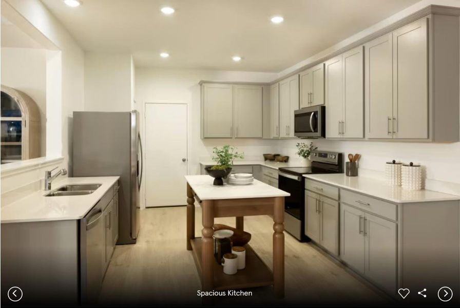 Interior photos- Photo of Pulte model home with same floor plan, not of actual home listed.