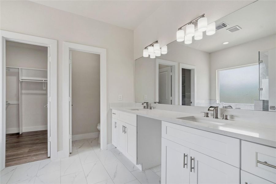 Furnished interior view inside a new home in , Houston (Image 18).