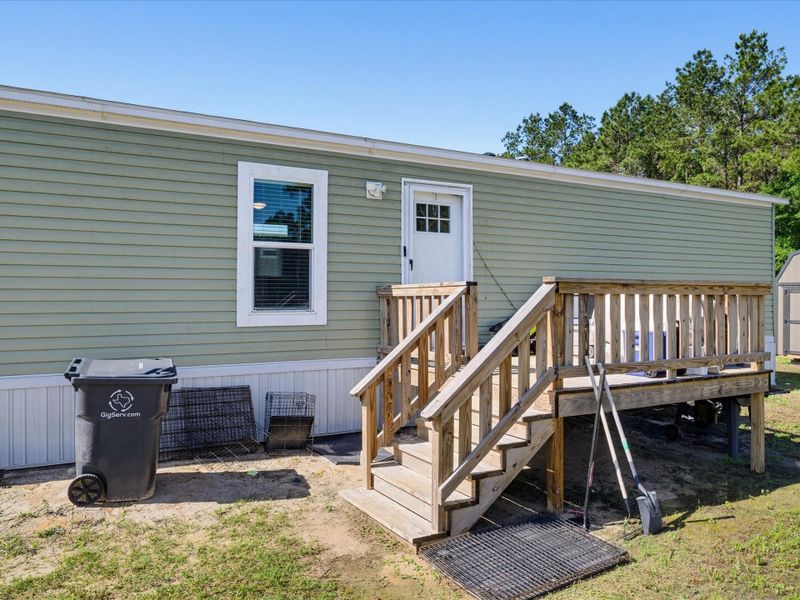 Exterior details and patio area of a home in , Conroe (Image 25). Exterior details and patio area of a home in , Conroe (Image 25).