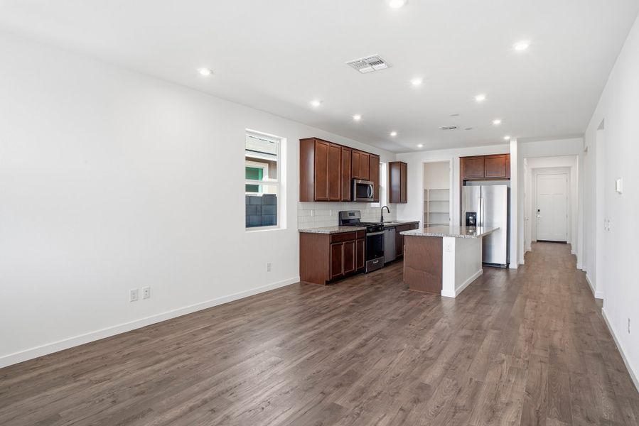 Furnished interior view inside a new home in Montana Vista - Highland, Buckeye (Image 11).