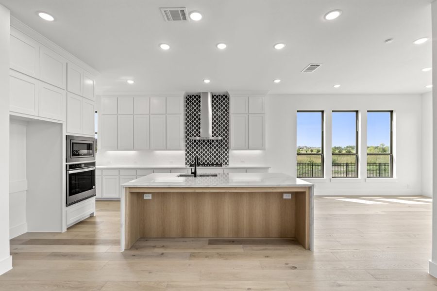 Representative furnished interior of a home built from the 5042 by Tradition Homes in Lakewood at Brookhollow – 60′ Lots, Prosper (Image 5).