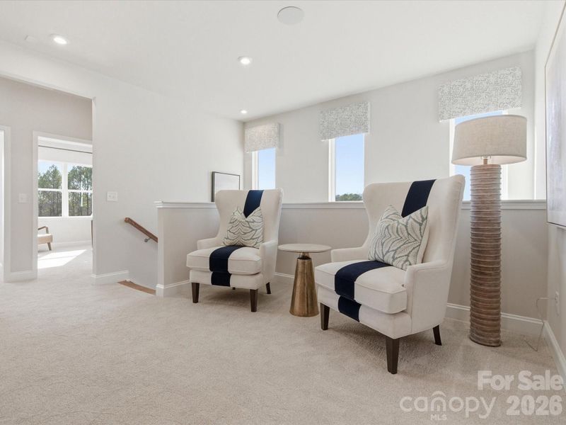 Second floor landing into the loft