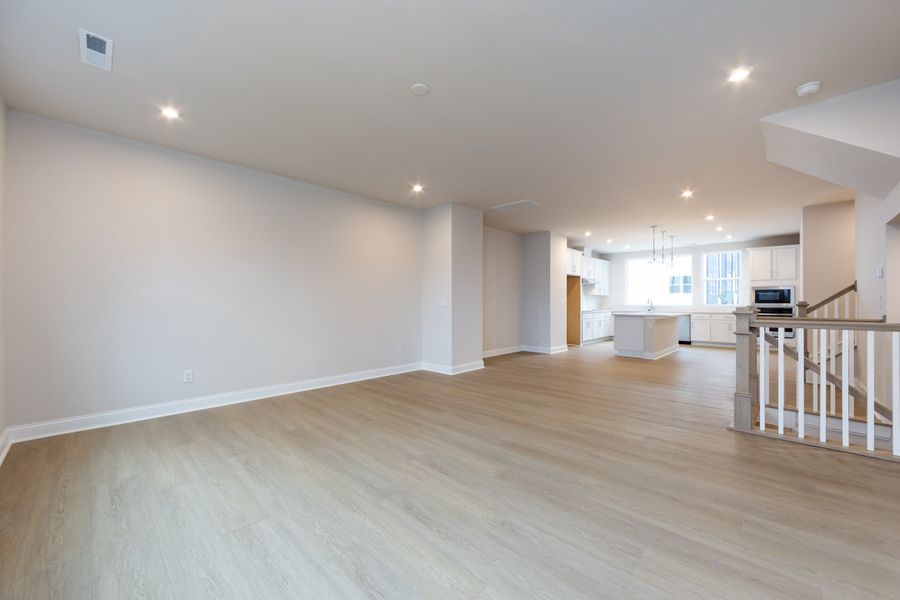 Spacious, unfurnished interior of a new home in Archer Row, Charlotte (Image 32). Spacious, unfurnished interior of a new home in Archer Row, Charlotte (Image 32).