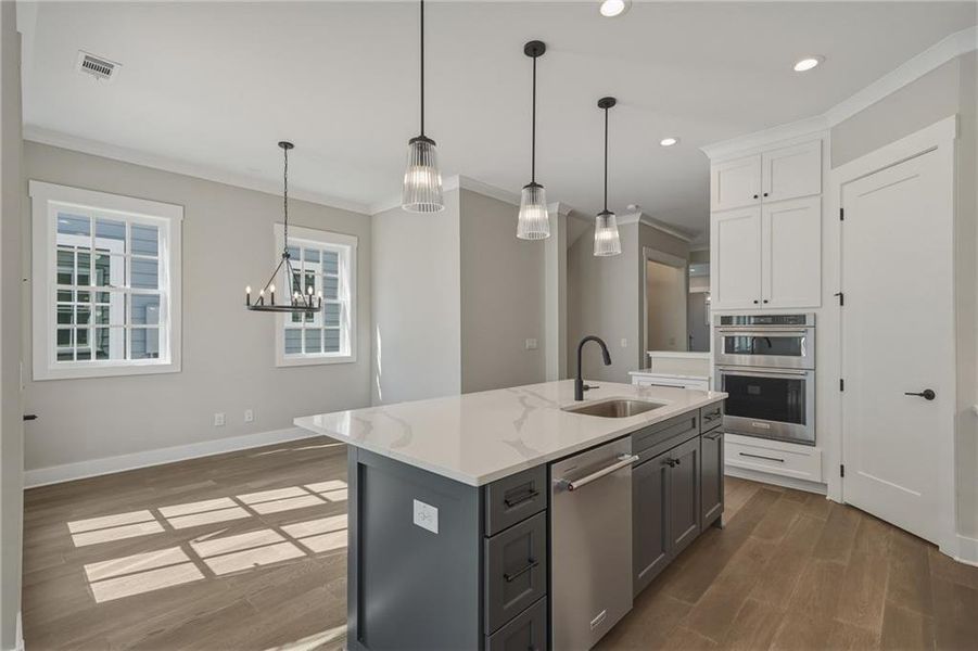 Furnished interior view inside a new home in , Ball Ground (Image 17).