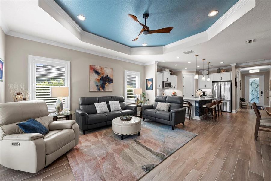Furnished interior view inside a new home in , Sarasota (Image 31).